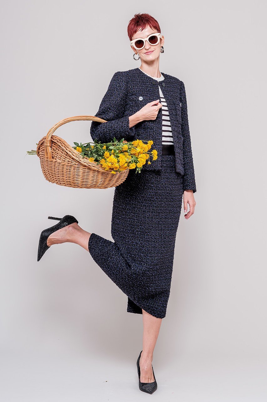 【ドメル/DOMELLE】のLINTON ツイード ジャケット 人気、トレンドファッション・服の通販 founy(ファニー) 　ファッション　Fashion　レディースファッション　Fashion for Women　アウター　Coat / Outerwear Collection　レディースジャケット・軽アウター　Jackets　クラシカル　Classical, Vintage-Inspired　ジャケット　Jacket, Outerwear　セットアップ　Set-Up, Coordinated Outfit　ツイード　Twill, Twill Weave　バスケット　Basket, Basket Bag　フロント　Front, Front Design　ブルゾン　Blouson, Bomber Jacket　ポケット　Pocket, Pocket Detail　別注　Limited Edition, Custom Order　other-8|ID: prp329100004369488 ipo3291000000034956400