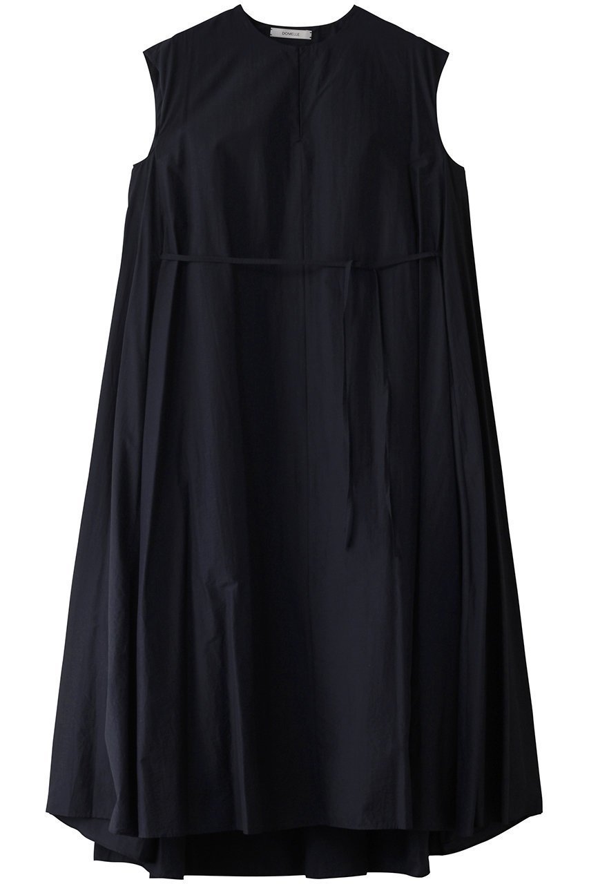 【ドメル/DOMELLE】のテントドレス インテリア・キッズ・メンズ・レディースファッション・服の通販 founy(ファニー) 　ファッション　Fashion　レディースファッション　Fashion for Women　ワンピース　Dresses　フォーマル・パーティードレス・結婚式用ドレス　Elegant & Casual Dresses　チュニック　Tunic Tops & Dresses　スリット　Slit, Slit Detail　タフタ　Taffeta, Structured Fabric　チュニック　Tunic, Long Top　ドレス　Dress, One-Piece　バランス　Balance, Style Balance　フロント　Front, Front Design　リゾート　Resort, Vacation Style　リボン　Ribbon, Bow　ロング　Long, Long-Length　夏　Summer　ネイビー|ID: prp329100004369491 ipo3291000000032878204
