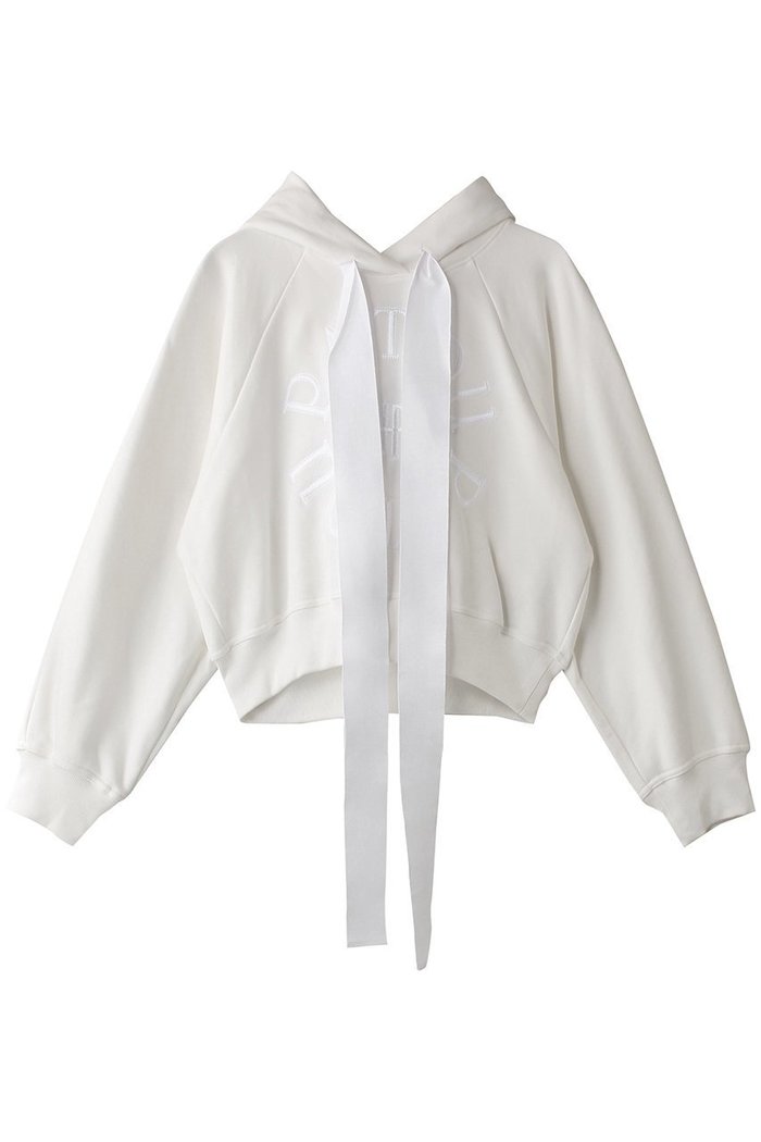 【パトゥ/PATOU】のクロップドフーディー インテリア・キッズ・メンズ・レディースファッション・服の通販 founy(ファニー) https://founy.com/ ファッション Fashion レディースファッション Fashion for Women トップス・カットソー Cut & Sew Tops シャツ・ブラウス・オフィスカジュアル Elegant Blouses & Button-Ups レディースパーカー・カジュアルフーディー Casual Hoodies & Sweatshirts ロングTシャツ・Tシャツ Longline T-Shirts & Tees スウェット・クルーネックトップス Sweatshirts & Crewnecks / Relaxed Fit Sweat Tops カットソー・ベーシックTシャツ Cut-and-Sewn Tops / Stretch Tees & Basics サークル Circle, Round Design ショート Short, Short Length |ID: prp329100004369493 ipo3291000000032876946