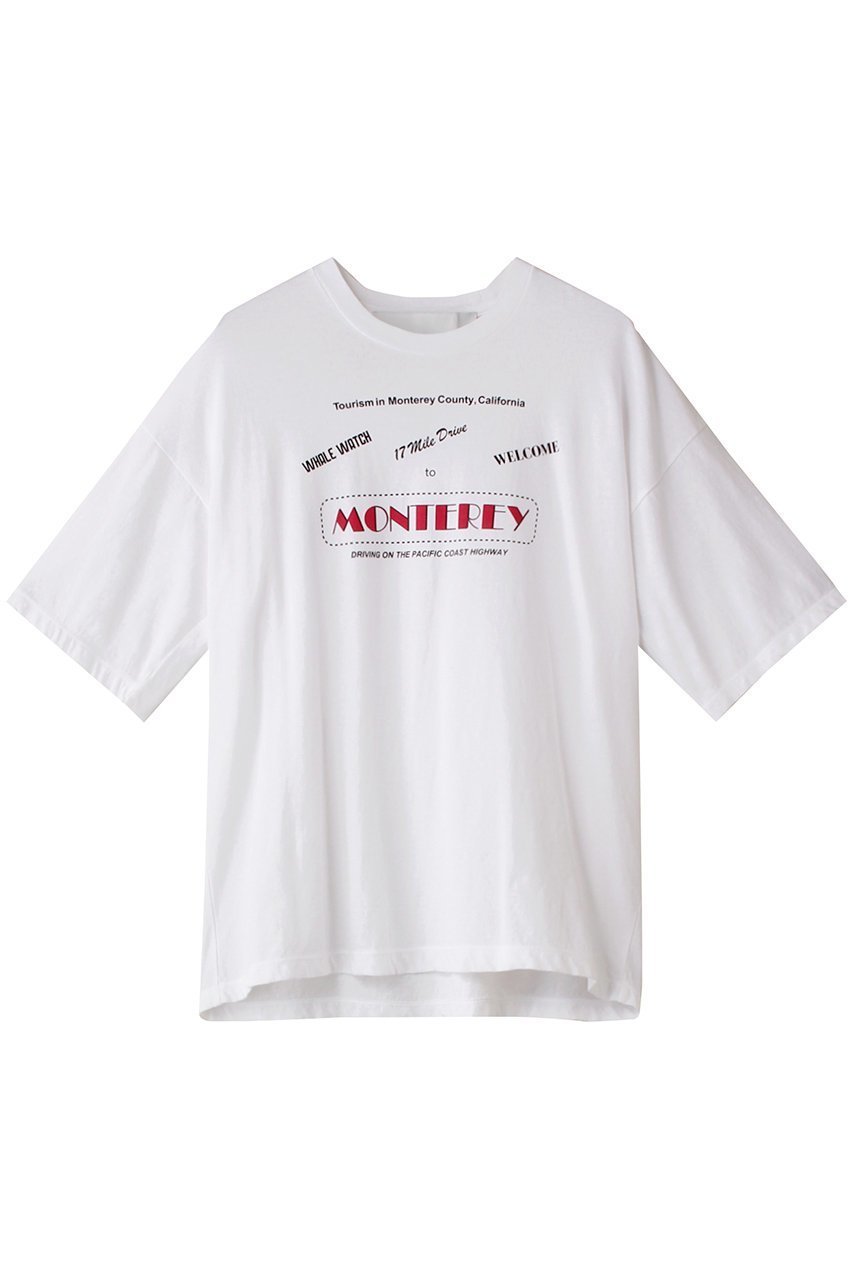 【ティッカ/TICCA】のMONTEREYTシャツ 人気、トレンドファッション・服の通販 founy(ファニー) 　ファッション　Fashion　レディースファッション　Fashion for Women　トップス・カットソー　Cut & Sew Tops　シャツ・ブラウス・オフィスカジュアル　Elegant Blouses & Button-Ups　ロングTシャツ・Tシャツ　Longline T-Shirts & Tees　カットソー・ベーシックTシャツ　Cut-and-Sewn Tops / Stretch Tees & Basics　カリフォルニア　California, Cali Style　ショート　Short, Short Length　スリーブ　Sleeve, Long Sleeve / Short Sleeve　プリント　Print, Printed Pattern　リラックス　Relax, Relaxed Fit　 other-1|ID: prp329100004369498 ipo3291000000032876985