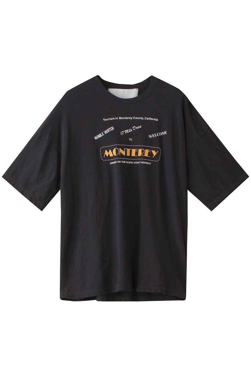 【ティッカ/TICCA】のMONTEREYTシャツ インテリア・キッズ・メンズ・レディースファッション・服の通販 founy(ファニー) 　ファッション　Fashion　レディースファッション　Fashion for Women　トップス・カットソー　Cut & Sew Tops　シャツ・ブラウス・オフィスカジュアル　Elegant Blouses & Button-Ups　ロングTシャツ・Tシャツ　Longline T-Shirts & Tees　カットソー・ベーシックTシャツ　Cut-and-Sewn Tops / Stretch Tees & Basics　カリフォルニア　California, Cali Style　ショート　Short, Short Length　スリーブ　Sleeve, Long Sleeve / Short Sleeve　プリント　Print, Printed Pattern　リラックス　Relax, Relaxed Fit　ネイビー|ID: prp329100004369498 ipo3291000000032876995