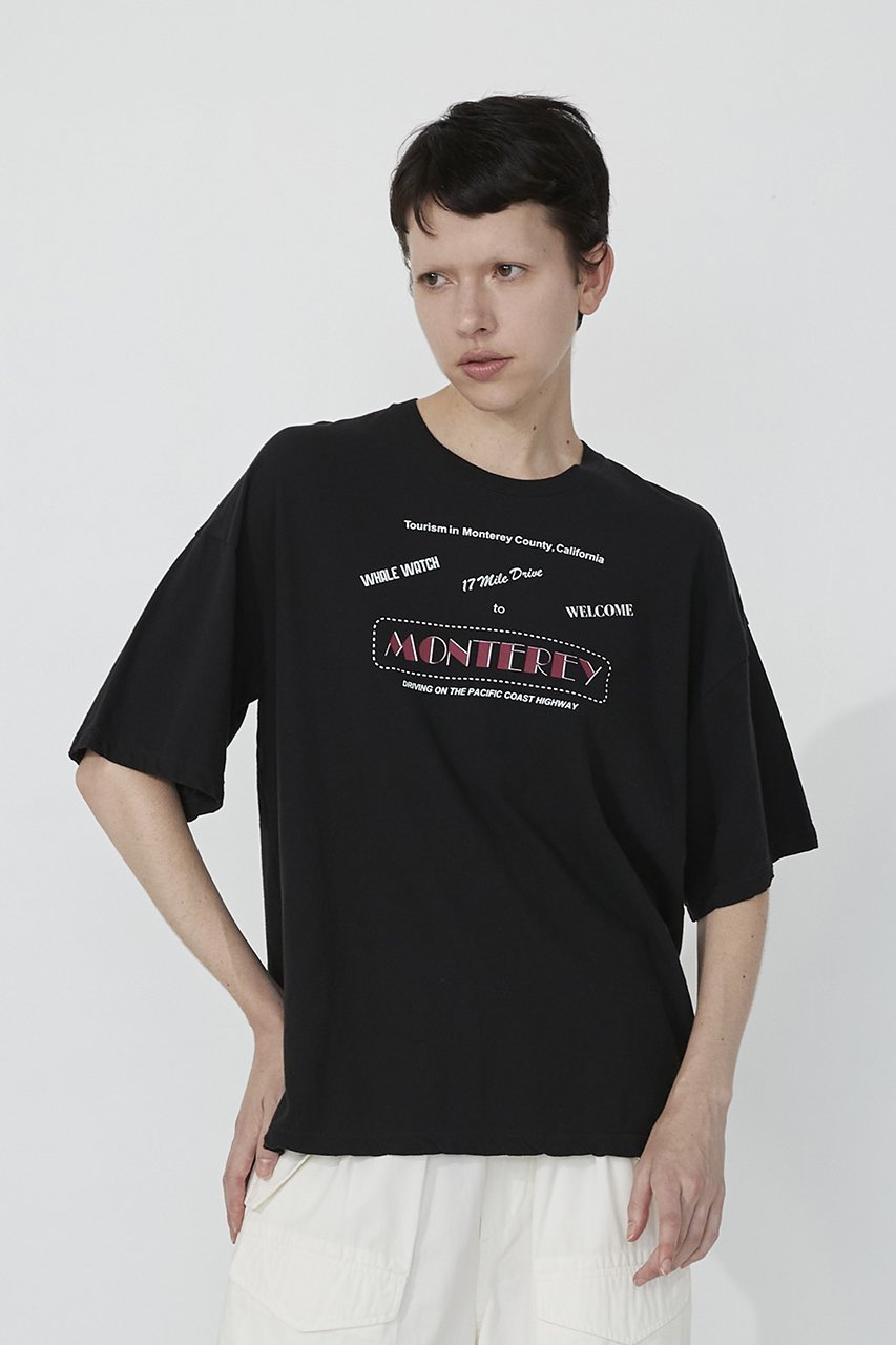 【ティッカ/TICCA】のMONTEREYTシャツ 人気、トレンドファッション・服の通販 founy(ファニー) 　ファッション　Fashion　レディースファッション　Fashion for Women　トップス・カットソー　Cut & Sew Tops　シャツ・ブラウス・オフィスカジュアル　Elegant Blouses & Button-Ups　ロングTシャツ・Tシャツ　Longline T-Shirts & Tees　カットソー・ベーシックTシャツ　Cut-and-Sewn Tops / Stretch Tees & Basics　カリフォルニア　California, Cali Style　ショート　Short, Short Length　スリーブ　Sleeve, Long Sleeve / Short Sleeve　プリント　Print, Printed Pattern　リラックス　Relax, Relaxed Fit　other-8|ID: prp329100004369498 ipo3291000000032877038