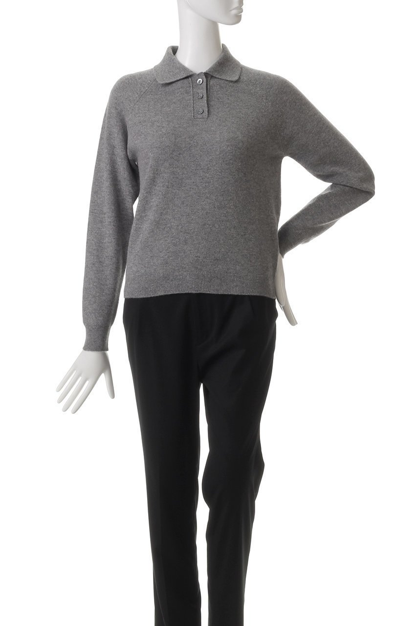 【メゾン マルジェラ/MAISON MARGIELA】のロングスリーブ ポロシャツ 人気、トレンドファッション・服の通販 founy(ファニー) 　ファッション　Fashion　レディースファッション　Fashion for Women　トップス・カットソー　Cut & Sew Tops　シャツ・ブラウス・オフィスカジュアル　Elegant Blouses & Button-Ups　ポロシャツ・きれいめカジュアル　Smart-Casual Polo Tops　クラシカル　Classical, Vintage-Inspired　シンプル　Simple, Minimal　スリーブ　Sleeve, Long Sleeve / Short Sleeve　ボトム　Bottoms, Lower Wear　ポロシャツ　Polo Shirt, Collared Tee　ロング　Long, Long-Length　長袖　Long Sleeve, Full Sleeve　other-2|ID: prp329100004369504 ipo3291000000032867395