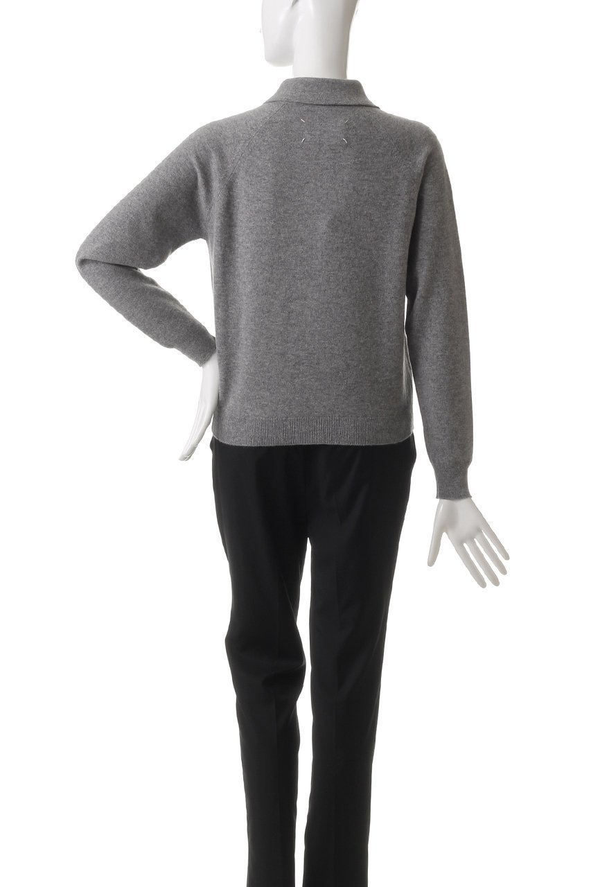 【メゾン マルジェラ/MAISON MARGIELA】のロングスリーブ ポロシャツ 人気、トレンドファッション・服の通販 founy(ファニー) 　ファッション　Fashion　レディースファッション　Fashion for Women　トップス・カットソー　Cut & Sew Tops　シャツ・ブラウス・オフィスカジュアル　Elegant Blouses & Button-Ups　ポロシャツ・きれいめカジュアル　Smart-Casual Polo Tops　クラシカル　Classical, Vintage-Inspired　シンプル　Simple, Minimal　スリーブ　Sleeve, Long Sleeve / Short Sleeve　ボトム　Bottoms, Lower Wear　ポロシャツ　Polo Shirt, Collared Tee　ロング　Long, Long-Length　長袖　Long Sleeve, Full Sleeve　other-4|ID: prp329100004369504 ipo3291000000032867406