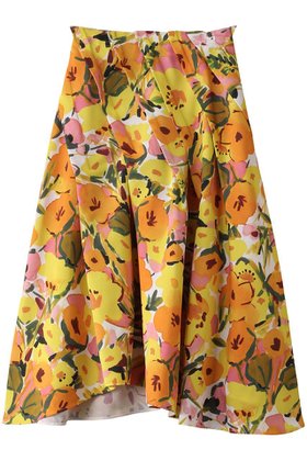 【ランバン オン ブルー/LANVIN en Bleu】 C est le Printempsスカート人気、トレンドファッション・服の通販 founy(ファニー) ファッション Fashion レディースファッション Fashion for Women スカート Skirts ロングスカート Long Skirts / Maxi & Midi Skirts イレギュラーヘム Irregular Hem シンプル Simple, Minimal フラワー Flower, Floral ランダム Random, Irregular ロング Long, Long-Length 夏 Summer 春 Spring S/S・春夏 SS, Spring/Summer, Warm Season |ID:prp329100004369513