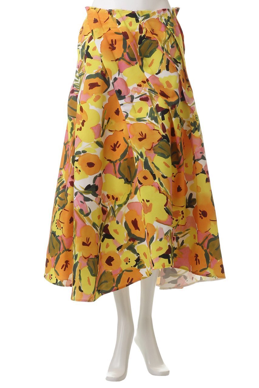 【ランバン オン ブルー/LANVIN en Bleu】のC est le Printempsスカート 人気、トレンドファッション・服の通販 founy(ファニー) ファッション Fashion レディースファッション Fashion for Women スカート Skirts ロングスカート Long Skirts / Maxi & Midi Skirts イレギュラーヘム Irregular Hem シンプル Simple, Minimal フラワー Flower, Floral ランダム Random, Irregular ロング Long, Long-Length 夏 Summer 春 Spring S/S・春夏 SS, Spring/Summer, Warm Season other-2|ID: prp329100004369513 ipo3291000000034825902