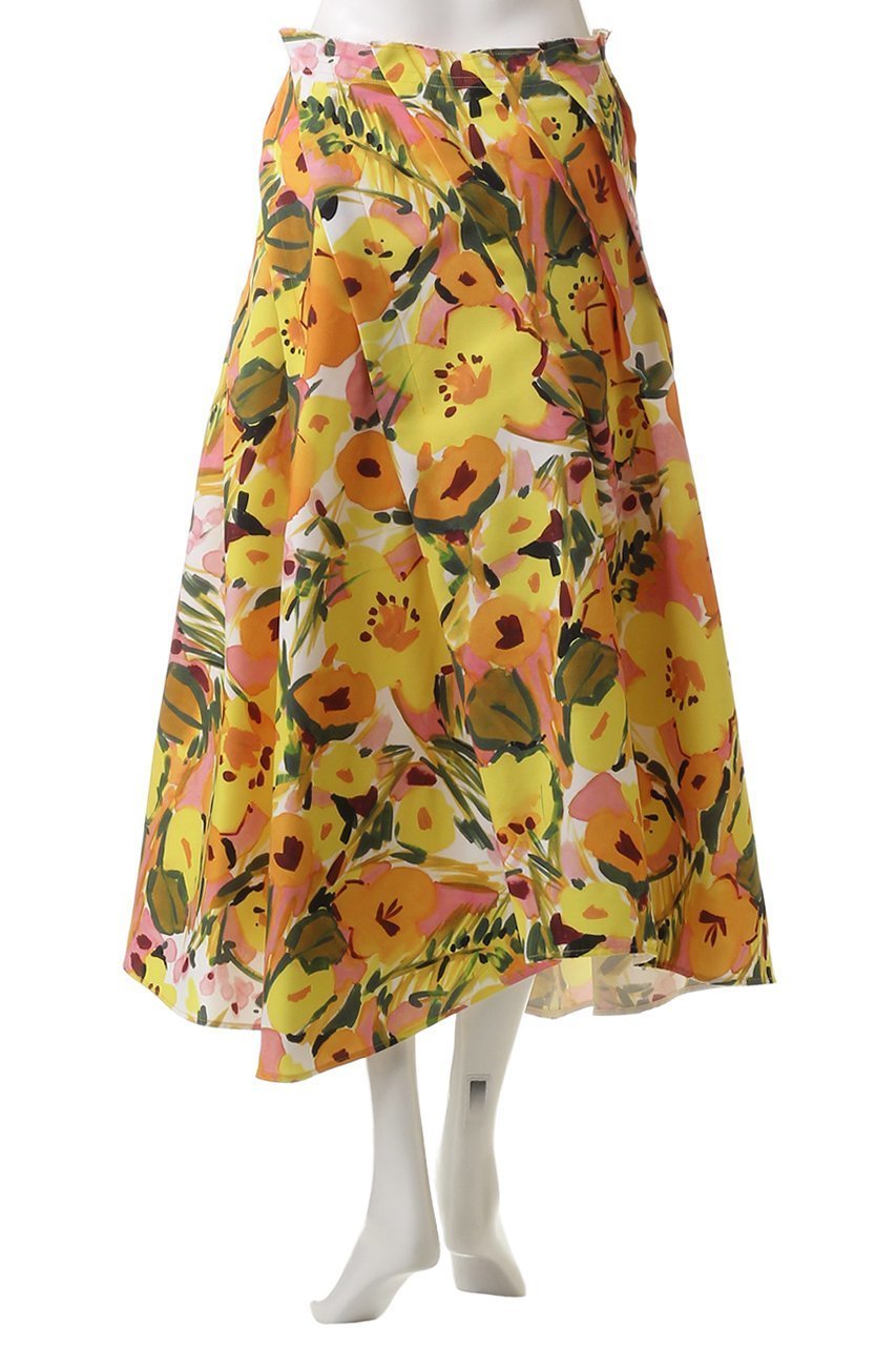 【ランバン オン ブルー/LANVIN en Bleu】のC est le Printempsスカート 人気、トレンドファッション・服の通販 founy(ファニー) ファッション Fashion レディースファッション Fashion for Women スカート Skirts ロングスカート Long Skirts / Maxi & Midi Skirts イレギュラーヘム Irregular Hem シンプル Simple, Minimal フラワー Flower, Floral ランダム Random, Irregular ロング Long, Long-Length 夏 Summer 春 Spring S/S・春夏 SS, Spring/Summer, Warm Season other-4|ID: prp329100004369513 ipo3291000000034825904