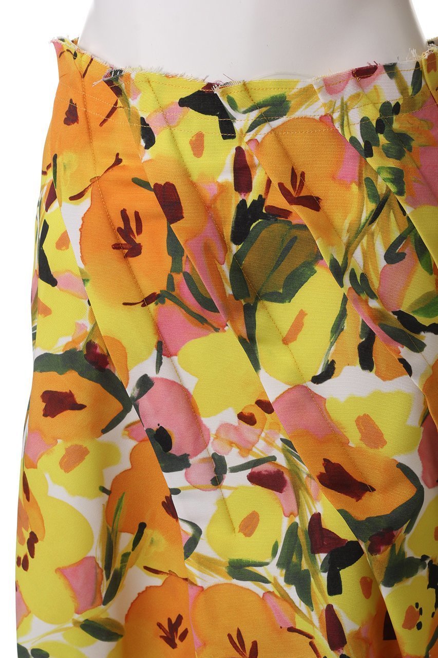 【ランバン オン ブルー/LANVIN en Bleu】のC est le Printempsスカート 人気、トレンドファッション・服の通販 founy(ファニー) 　ファッション　Fashion　レディースファッション　Fashion for Women　スカート　Skirts　ロングスカート　Long Skirts / Maxi & Midi Skirts　イレギュラーヘム　Irregular Hem　シンプル　Simple, Minimal　フラワー　Flower, Floral　ランダム　Random, Irregular　ロング　Long, Long-Length　夏　Summer　春　Spring　S/S・春夏　SS, Spring/Summer, Warm Season　other-5|ID: prp329100004369513 ipo3291000000035494944