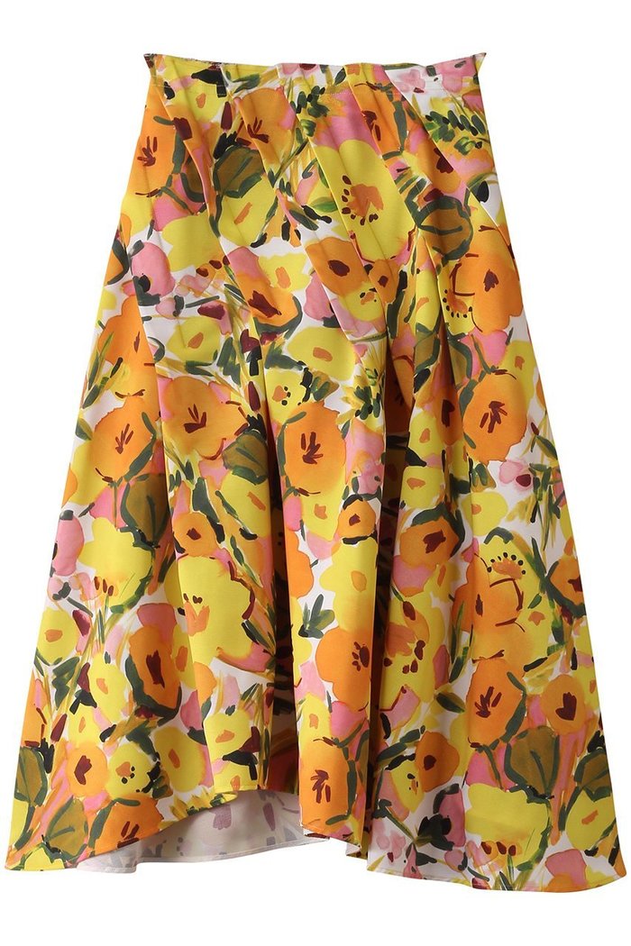 【ランバン オン ブルー/LANVIN en Bleu】のC est le Printempsスカート インテリア・キッズ・メンズ・レディースファッション・服の通販 founy(ファニー) https://founy.com/ ファッション Fashion レディースファッション Fashion for Women スカート Skirts ロングスカート Long Skirts / Maxi & Midi Skirts イレギュラーヘム Irregular Hem シンプル Simple, Minimal フラワー Flower, Floral ランダム Random, Irregular ロング Long, Long-Length 夏 Summer 春 Spring S/S・春夏 SS, Spring/Summer, Warm Season |ID: prp329100004369513 ipo3291000000036087600