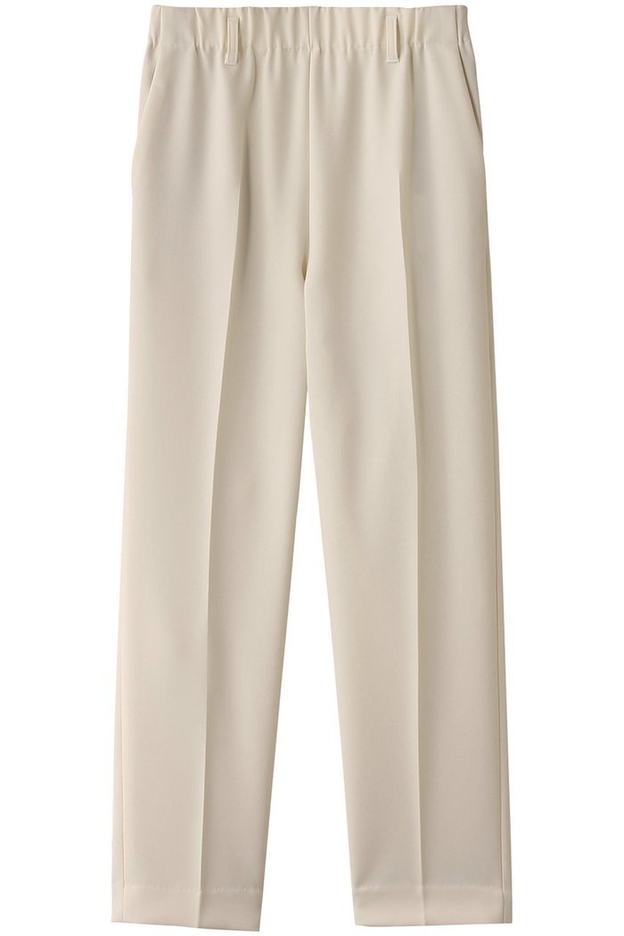 【ランバン オン ブルー/LANVIN en Bleu】のダブルクロスゴムテーパードパンツ インテリア・キッズ・メンズ・レディースファッション・服の通販 founy(ファニー) https://founy.com/ ファッション Fashion レディースファッション Fashion for Women パンツ Pants & Trousers シンプル Simple, Minimal センター Center, Center Line ダブル Double, Double-Breasted エレガント 上品 Elegant 再入荷 Restock / Back in Stock |ID: prp329100004369517 ipo3291000000034825876