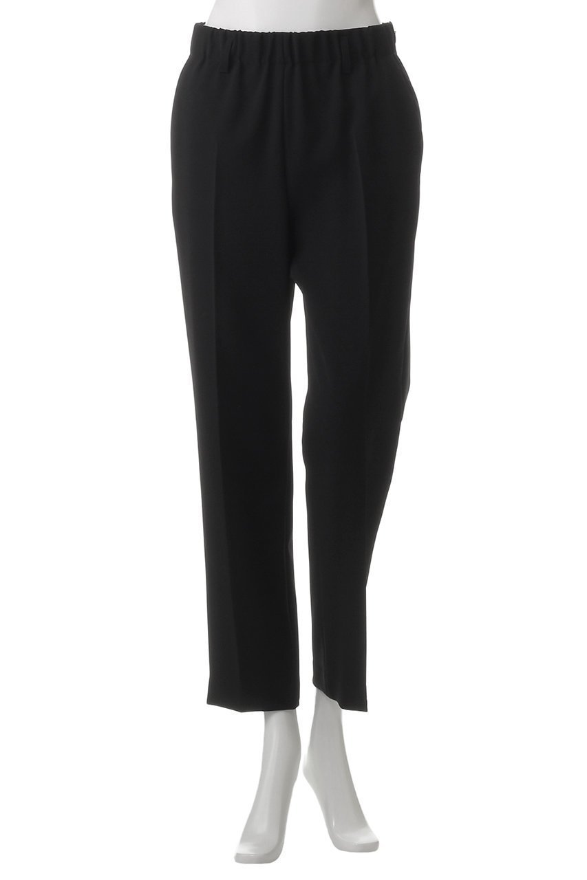 【ランバン オン ブルー/LANVIN en Bleu】のダブルクロスゴムテーパードパンツ 人気、トレンドファッション・服の通販 founy(ファニー) ファッション Fashion レディースファッション Fashion for Women パンツ Pants & Trousers シンプル Simple, Minimal センター Center, Center Line ダブル Double, Double-Breasted エレガント 上品 Elegant other-2|ID: prp329100004369517 ipo3291000000034825881