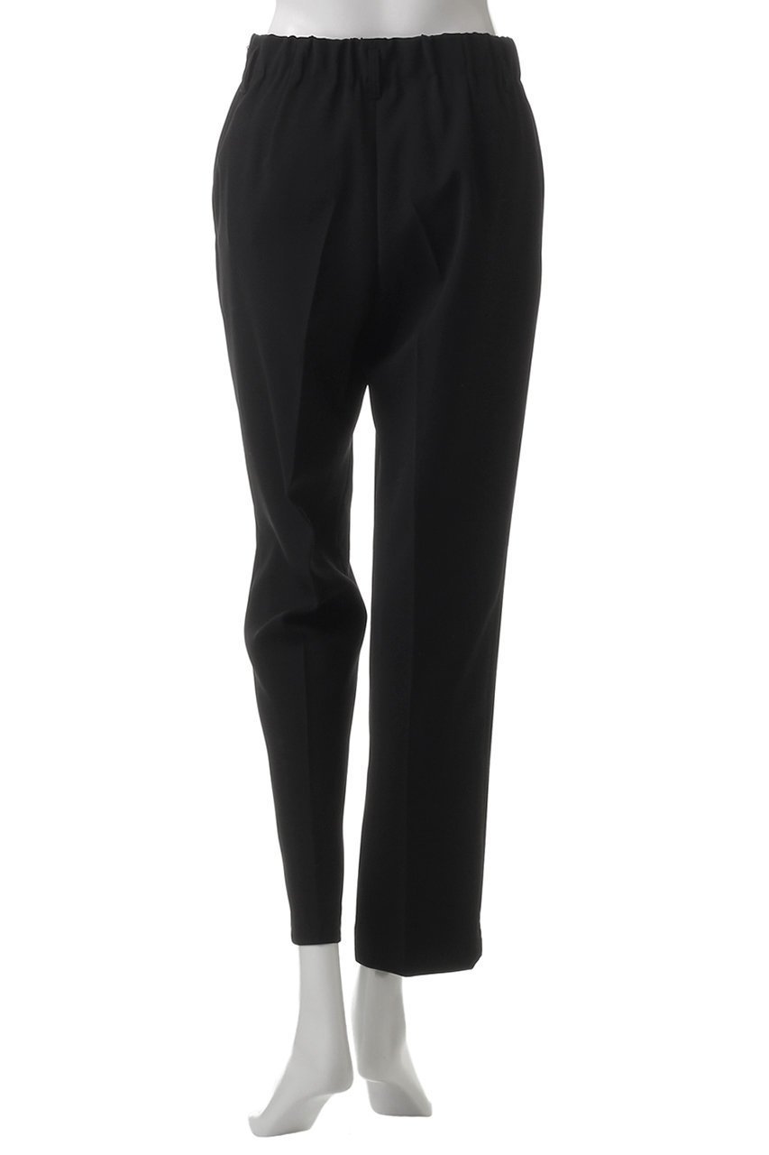 【ランバン オン ブルー/LANVIN en Bleu】のダブルクロスゴムテーパードパンツ 人気、トレンドファッション・服の通販 founy(ファニー) 　ファッション　Fashion　レディースファッション　Fashion for Women　パンツ　Pants & Trousers　シンプル　Simple, Minimal　センター　Center, Center Line　ダブル　Double, Double-Breasted　エレガント 上品　Elegant　other-4|ID: prp329100004369517 ipo3291000000035716346