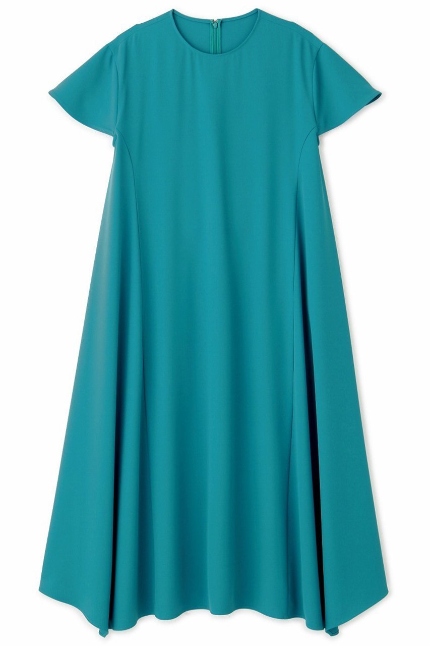 【アドーア/ADORE】のマルチツイルワンピース インテリア・キッズ・メンズ・レディースファッション・服の通販 founy(ファニー) 　ファッション　Fashion　レディースファッション　Fashion for Women　ワンピース　Dresses　チュニック　Tunic Tops & Dresses　アンダー　Underwear Essentials　イエロー　Yellow　エレガント 上品　Elegant　オケージョン　Occasion Wear　チュニック　Tunic, Long Top　ツイル　Twist, Twisted Detail　ドレープ　Drape, Draping Fabric　フレア　Flare, Flared　ロング　Long, Long-Length　再入荷　Restock / Back in Stock　ビジネス 仕事 通勤　Business / Work / Commuting　グリーン|ID: prp329100004369519 ipo3291000000034990143