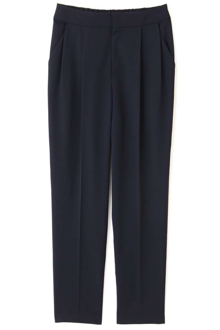 【アドーア/ADORE】のマルチツイルパンツ インテリア・キッズ・メンズ・レディースファッション・服の通販 founy(ファニー) 　ファッション　Fashion　レディースファッション　Fashion for Women　パンツ　Pants & Trousers　オケージョン　Occasion Wear　ツイル　Twist, Twisted Detail　ドレープ　Drape, Draping Fabric　再入荷　Restock / Back in Stock　定番　Standard, Basic Item　ビジネス 仕事 通勤　Business / Work / Commuting　ネイビー|ID: prp329100004369520 ipo3291000000034989321