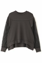 【アドーア/ADORE】のメッシュコンビダンボールカットソー ブラック|ID: prp329100004369523 ipo3291000000032866008