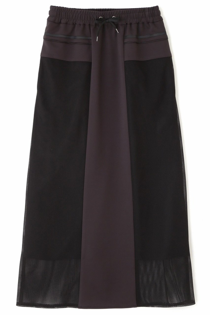 【アドーア/ADORE】のメッシュコンビダンボールスカート インテリア・キッズ・メンズ・レディースファッション・服の通販 founy(ファニー) 　ファッション　Fashion　レディースファッション　Fashion for Women　スカート　Skirts　ロングスカート　Long Skirts / Maxi & Midi Skirts　おすすめ　Recommended / Our Picks　カットソー　Cut and Sewn Top　スタイリッシュ　Stylish, Fashionable　ストリング　String, Drawstring　セットアップ　Set-Up, Coordinated Outfit　タイトスカート　Pencil Skirt, Tight Skirt　メッシュ　Mesh, Net Fabric　ロング　Long, Long-Length　再入荷　Restock / Back in Stock　ブラック|ID: prp329100004369525 ipo3291000000034989327