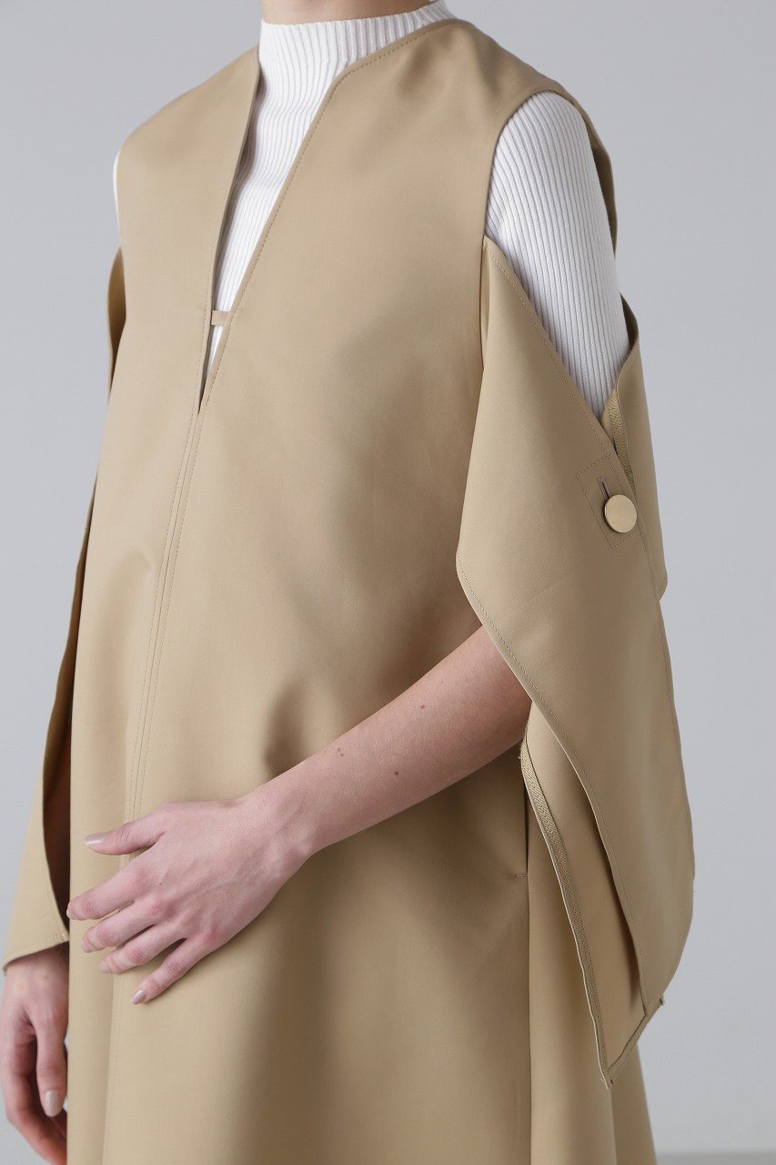【アドーア/ADORE】のダブルコットンワンピース 人気、トレンドファッション・服の通販 founy(ファニー) 　ファッション　Fashion　レディースファッション　Ladies' Fashion Online　ワンピース　Dress　チュニック　Tunic　シンプル　Simple　チュニック　Tunic　ドレス　Dress　ノースリーブ　No Sleeve　フォルム　Form　フロント　Front　ロング　Long　再入荷　Restock/Back In Stock/Re Arrival　other-6|ID: prp329100004369526 ipo3291000000032648248