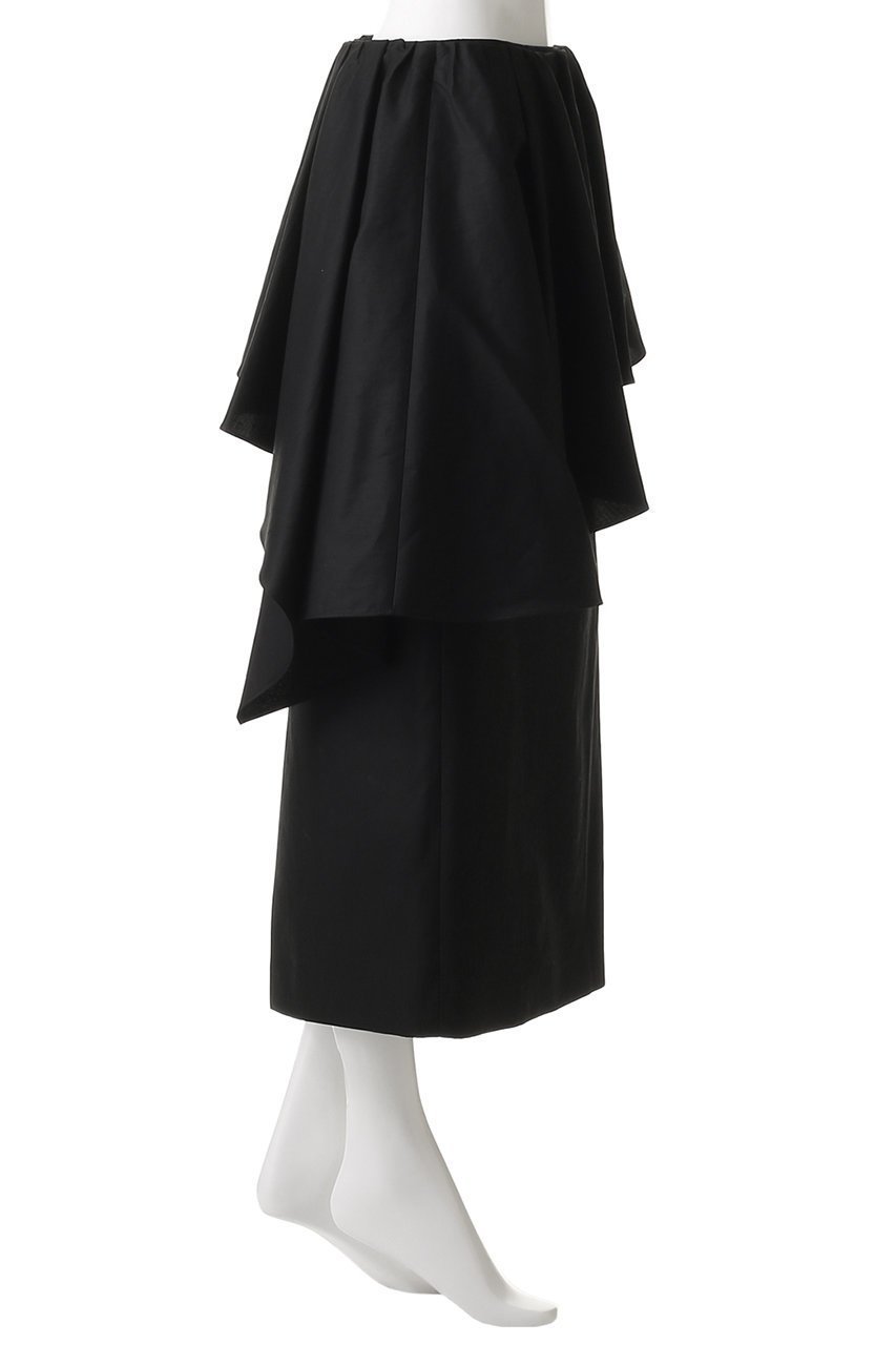 【アドーア/ADORE】のチンツギャバスカート 人気、トレンドファッション・服の通販 founy(ファニー) 　ファッション　Fashion　レディースファッション　Fashion for Women　スカート　Skirts　ロングスカート　Long Skirts / Maxi & Midi Skirts　シンプル　Simple, Minimal　タイトスカート　Pencil Skirt, Tight Skirt　ペプラム　Peplum, Flared Hem　ランダム　Random, Irregular　ロング　Long, Long-Length　再入荷　Restock / Back in Stock　other-3|ID: prp329100004369528 ipo3291000000034989342