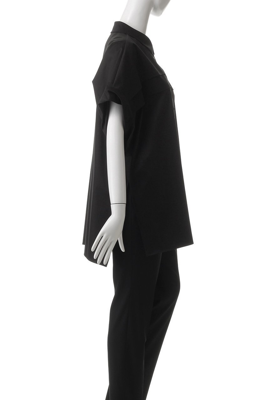 【アドーア/ADORE】のモダンコットンロールアップブラウス 人気、トレンドファッション・服の通販 founy(ファニー) 　ファッション　Fashion　レディースファッション　Fashion for Women　トップス・カットソー　Cut & Sew Tops　シャツ・ブラウス・オフィスカジュアル　Elegant Blouses & Button-Ups　シアー　Sheer, See-Through　ショート　Short, Short Length　ストレッチ　Stretch, Stretchy Fabric　スリーブ　Sleeve, Long Sleeve / Short Sleeve　フロント　Front, Front Design　ヨーク　Yoke, Yoke Design　リラックス　Relax, Relaxed Fit　other-3|ID: prp329100004369530 ipo3291000000032861241