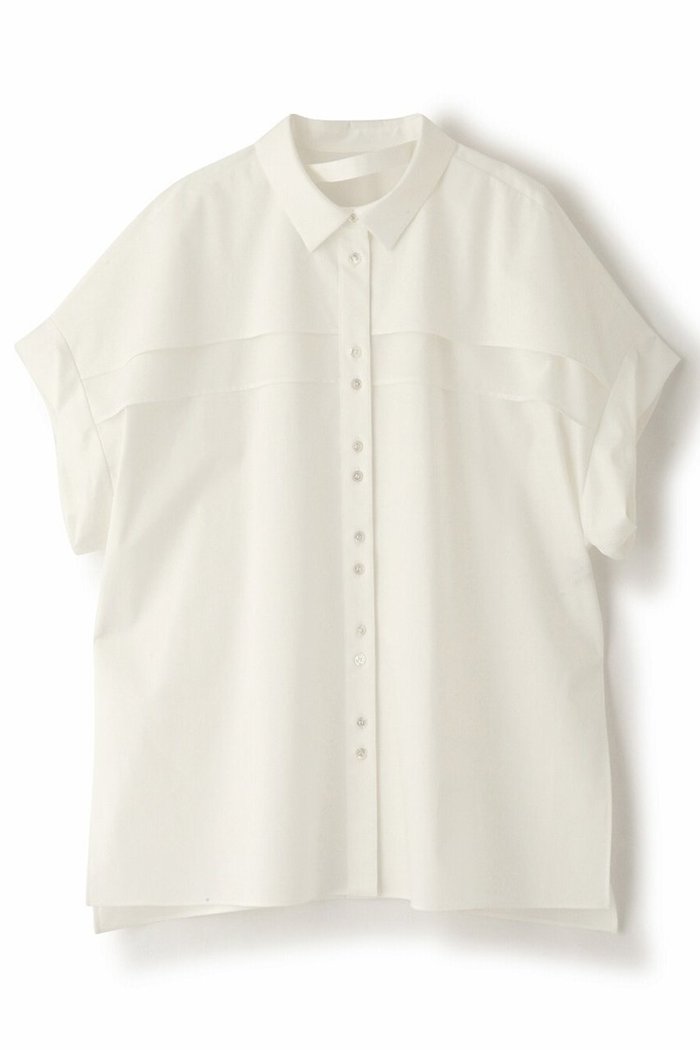 【アドーア/ADORE】のモダンコットンロールアップブラウス インテリア・キッズ・メンズ・レディースファッション・服の通販 founy(ファニー) https://founy.com/ ファッション Fashion レディースファッション Fashion for Women トップス・カットソー Cut & Sew Tops シャツ・ブラウス・オフィスカジュアル Elegant Blouses & Button-Ups シアー Sheer, See-Through ショート Short, Short Length ストレッチ Stretch, Stretchy Fabric スリーブ Sleeve, Long Sleeve / Short Sleeve フロント Front, Front Design ヨーク Yoke, Yoke Design リラックス Relax, Relaxed Fit |ID: prp329100004369530 ipo3291000000036397321