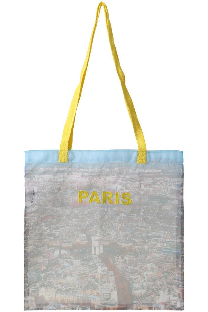【マルティニーク/martinique】の【brigitte tanaka】PARIS CIEL BAG インテリア・キッズ・メンズ・レディースファッション・服の通販 founy(ファニー) https://founy.com/ ファッション Fashion レディースファッション Fashion for Women バッグ Bags イエロー Yellow シアー Sheer, See-Through フランス France, French プリント Print, Printed Pattern |ID: prp329100004369535 ipo3291000000035691718
