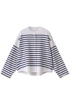 【エリオポール/heliopole】の【uca】COOL TOUCH BOR カーディガン 人気、トレンドファッション・服の通販 founy(ファニー) ファッション Fashion レディースファッション Fashion for Women トップス・カットソー Cut & Sew Tops ニット Knit Tops & Sweaters カーディガン・羽織り Layered Style Cardigans おすすめ Recommended / Our Picks カーディガン Cardigan, Knitwear セットアップ Set-Up, Coordinated Outfit ボーダー Border, Stripe 春 Spring thumbnail ホワイト|ID: prp329100004369539 ipo3291000000032945986