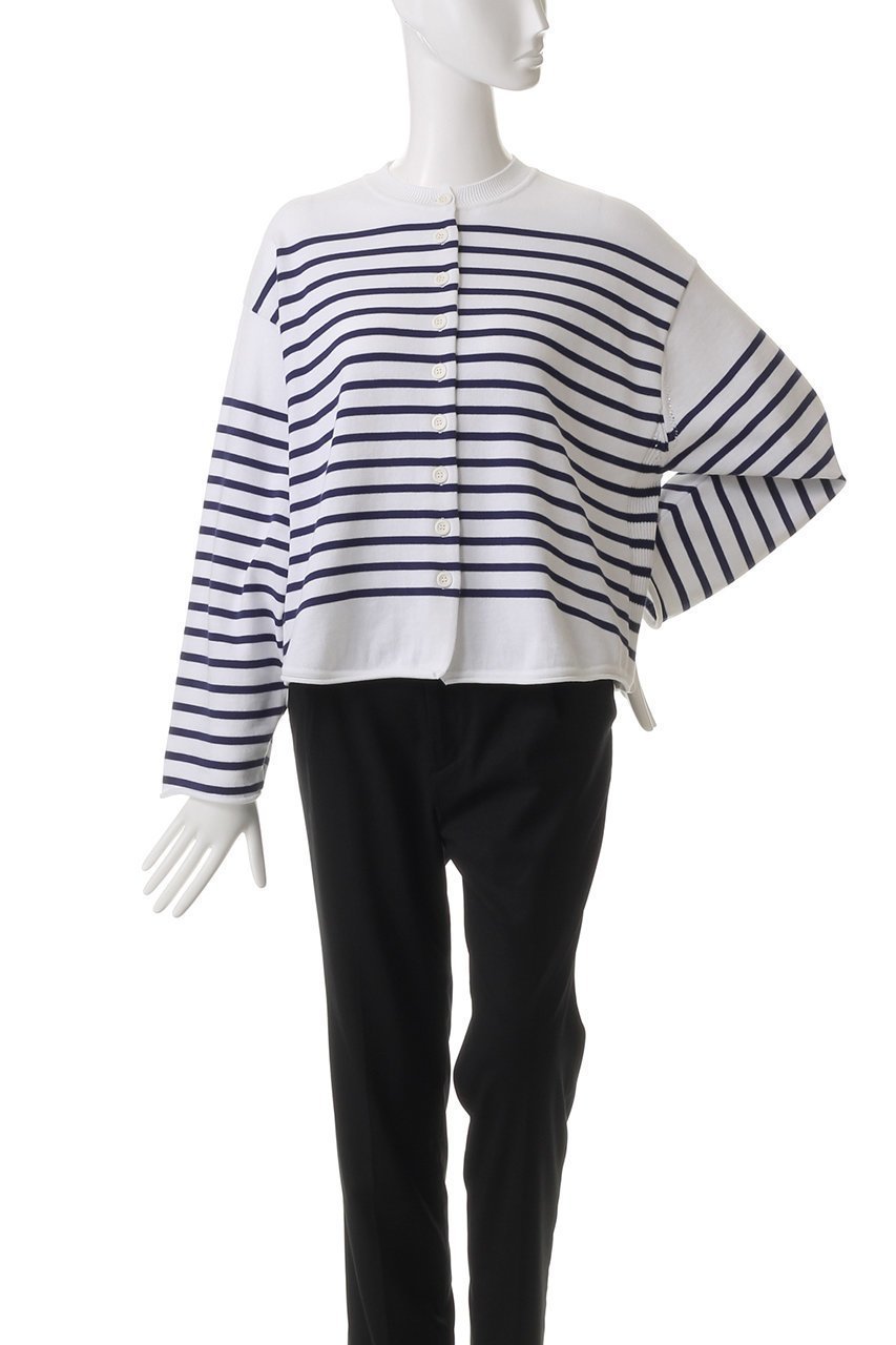 【エリオポール/heliopole】の【uca】COOL TOUCH BOR カーディガン 人気、トレンドファッション・服の通販 founy(ファニー) ファッション Fashion レディースファッション Fashion for Women トップス・カットソー Cut & Sew Tops ニット Knit Tops & Sweaters カーディガン・羽織り Layered Style Cardigans おすすめ Recommended / Our Picks カーディガン Cardigan, Knitwear セットアップ Set-Up, Coordinated Outfit ボーダー Border, Stripe 春 Spring other-2|ID: prp329100004369539 ipo3291000000032945989