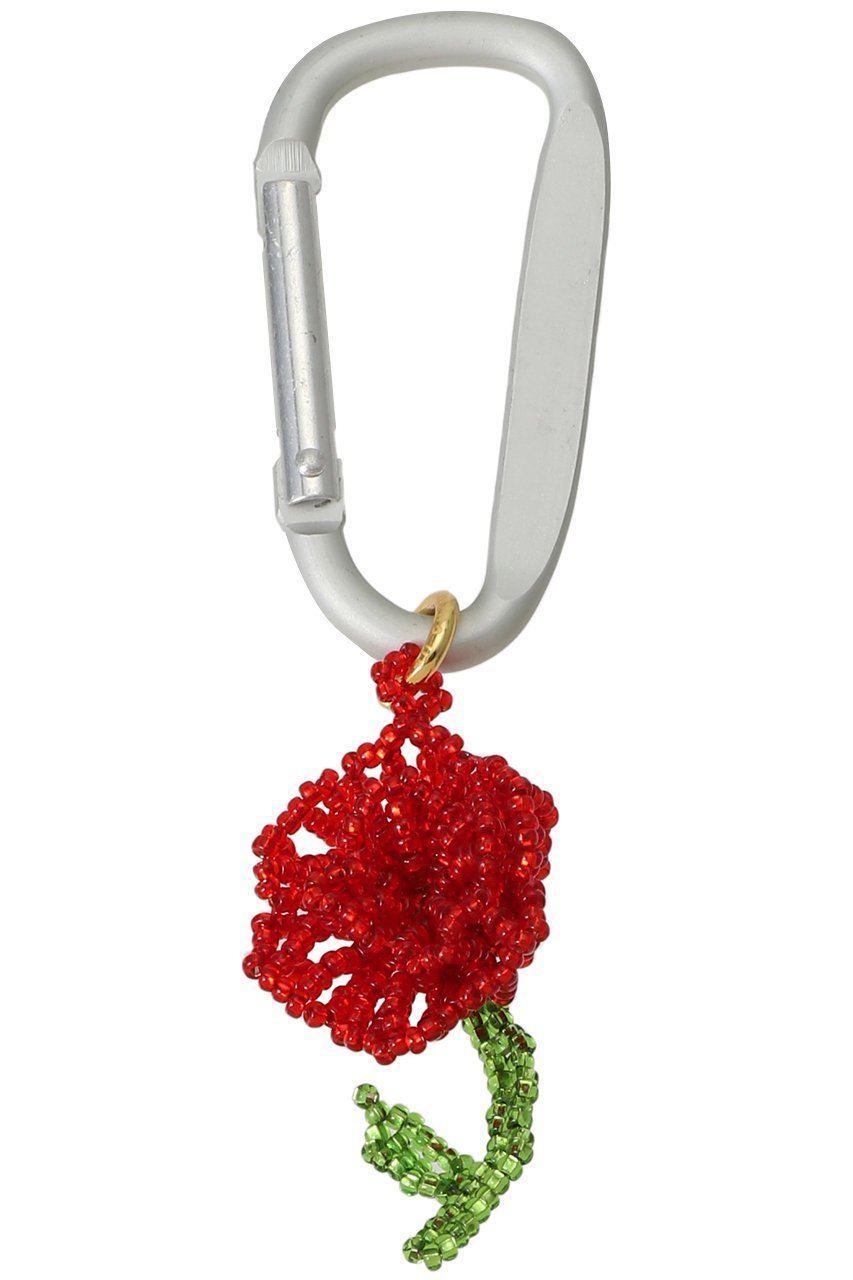 【ウィムガゼット/Whim Gazette】の【Pura Utz】Rose Carabiner インテリア・キッズ・メンズ・レディースファッション・服の通販 founy(ファニー) 　ファッション　Fashion　レディースファッション　Ladies' Fashion Online　ギフト プレゼント　Gift Present　シンプル　Simple　チャーム　Charm　モチーフ　Motif　ラップ　Wrap　ローズ　Rose　軽量　Lightweight　シルバー|ID: prp329100004369549 ipo3291000000032512595