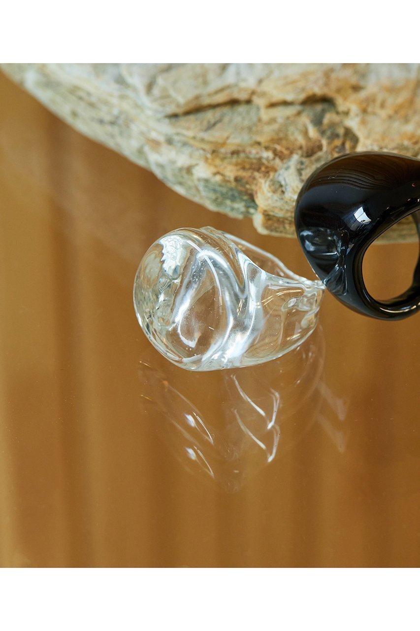 【ウィムガゼット/Whim Gazette】の【SHANNON BOND】Lalique Ring 人気、トレンドファッション・服の通販 founy(ファニー) 　ファッション　Fashion　レディースファッション　Ladies' Fashion Online　ガラス　Glass　ジュエリー　Jewelry　ハンド　Hand　フォルム　Form　モダン　Modern　別注　Special Order　other-2|ID: prp329100004369550 ipo3291000000032512673