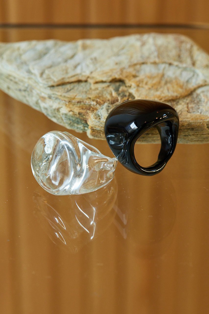 【ウィムガゼット/Whim Gazette】の【SHANNON BOND】Lalique Ring 人気、トレンドファッション・服の通販 founy(ファニー) 　ファッション　Fashion　レディースファッション　Ladies' Fashion Online　ガラス　Glass　ジュエリー　Jewelry　ハンド　Hand　フォルム　Form　モダン　Modern　別注　Special Order　other-3|ID: prp329100004369550 ipo3291000000032512674