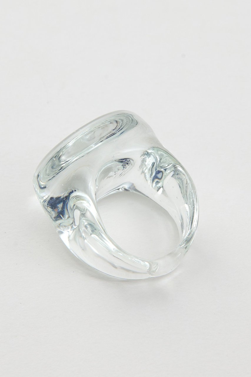 【ウィムガゼット/Whim Gazette】の【SHANNON BOND】Lalique Ring 人気、トレンドファッション・服の通販 founy(ファニー) 　ファッション　Fashion　レディースファッション　Ladies' Fashion Online　ガラス　Glass　ジュエリー　Jewelry　ハンド　Hand　フォルム　Form　モダン　Modern　別注　Special Order　other-5|ID: prp329100004369550 ipo3291000000032512678