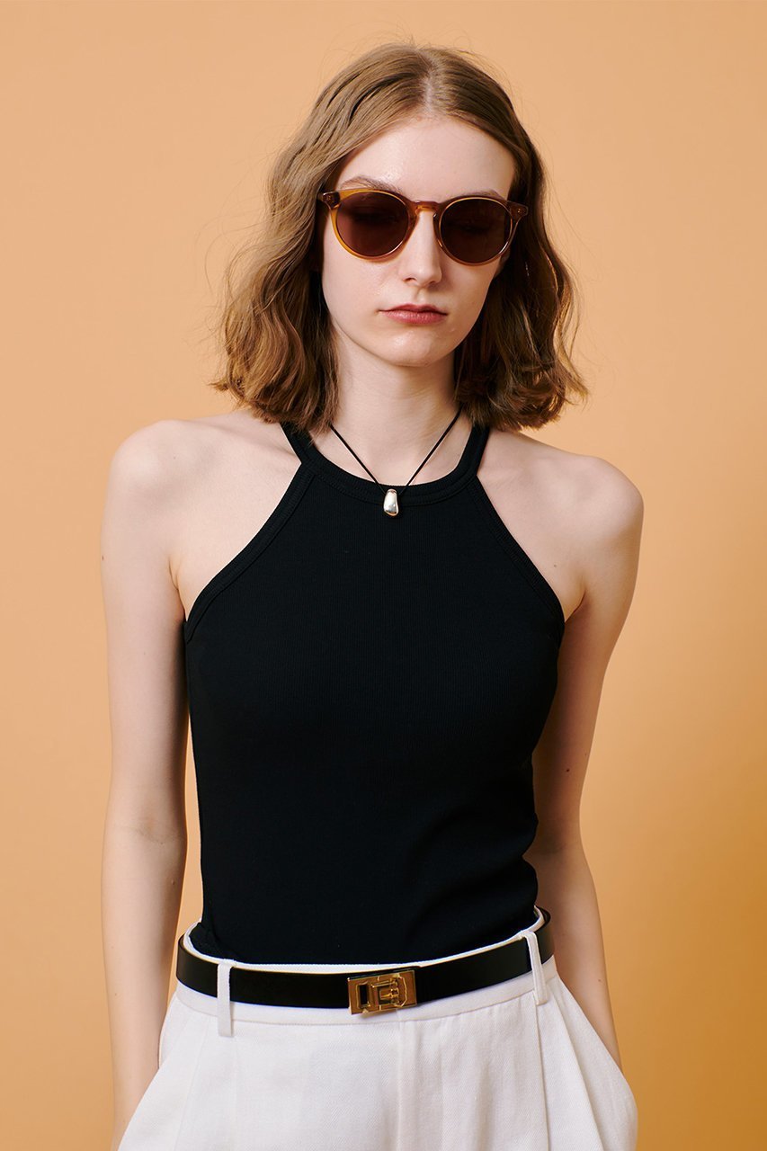 【アルアバイル/allureville】のホルターネックカップインタンク 人気、トレンドファッション・服の通販 founy(ファニー) 　ファッション　Fashion　レディースファッション　Fashion for Women　トップス・カットソー　Cut & Sew Tops　キャミソール&ノースリーブ　Camisoles & Sleeveless Tops　シャツ・ブラウス・オフィスカジュアル　Elegant Blouses & Button-Ups　ロングTシャツ・Tシャツ　Longline T-Shirts & Tees　カットソー・ベーシックTシャツ　Cut-and-Sewn Tops / Stretch Tees & Basics　おすすめ　Recommended / Our Picks　アンダー　Underwear Essentials　インナー　Innerwear　オレンジ　Orange　キャミソール　Camisole, Spaghetti Strap Top　タンク　Tank Top, Sleeveless Top　デニム　Denim, Jeans Material　ベーシック　Basic, Essential　ボトム　Bottoms, Lower Wear　ライナー　Liner, Inner Layer　再入荷　Restock / Back in Stock　定番　Standard, Basic Item　other-3|ID: prp329100004369556 ipo3291000000032705472