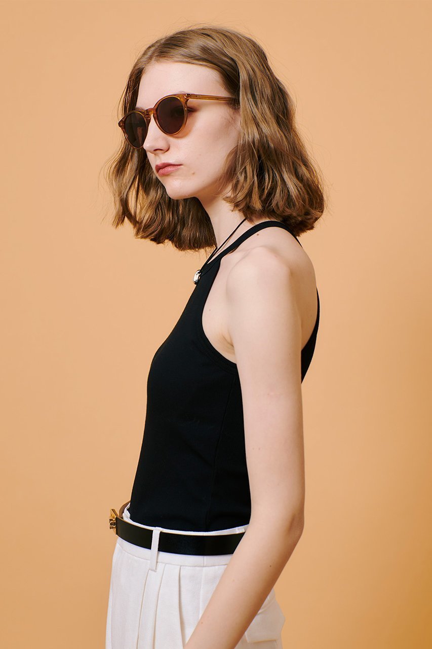 【アルアバイル/allureville】のホルターネックカップインタンク 人気、トレンドファッション・服の通販 founy(ファニー) 　ファッション　Fashion　レディースファッション　Fashion for Women　トップス・カットソー　Cut & Sew Tops　キャミソール&ノースリーブ　Camisoles & Sleeveless Tops　シャツ・ブラウス・オフィスカジュアル　Elegant Blouses & Button-Ups　ロングTシャツ・Tシャツ　Longline T-Shirts & Tees　カットソー・ベーシックTシャツ　Cut-and-Sewn Tops / Stretch Tees & Basics　おすすめ　Recommended / Our Picks　アンダー　Underwear Essentials　インナー　Innerwear　オレンジ　Orange　キャミソール　Camisole, Spaghetti Strap Top　タンク　Tank Top, Sleeveless Top　デニム　Denim, Jeans Material　ベーシック　Basic, Essential　ボトム　Bottoms, Lower Wear　ライナー　Liner, Inner Layer　再入荷　Restock / Back in Stock　定番　Standard, Basic Item　other-4|ID: prp329100004369556 ipo3291000000032705474