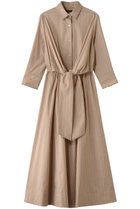 【アルアバイル/allureville】のピンストライプノットシャツワンピース 人気、トレンドファッション・服の通販 founy(ファニー) ファッション Fashion レディースファッション Fashion for Women ワンピース Dresses シャツワンピース / 1枚で着映えコーデ Shirt Dresses チュニック Tunic Tops & Dresses ストライプ Stripe, Striped Pattern チュニック Tunic, Long Top トレンド Trend, Trending Now フロント Front, Front Design ロング Long, Long-Length 再入荷 Restock / Back in Stock 春 Spring thumbnail ベージュ|ID: prp329100004369558 ipo3291000000035054302