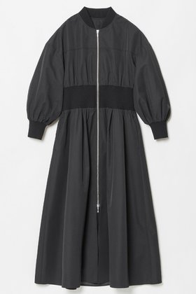 【アルアバイル/allureville】 ボンバーワンピース人気、トレンドファッション・服の通販 founy(ファニー) ファッション Fashion レディースファッション WOMEN ワンピース Dress チュニック Tunic 2025年 2025 2025春夏・S/S Ss,Spring/Summer,2025 エレガント 上品 Elegant タフタ Taffeta チュニック Tunic トレンド Trend ロング Long 夏 Summer 春 Spring S/S・春夏 Ss・Spring/Summer |ID:prp329100004369561