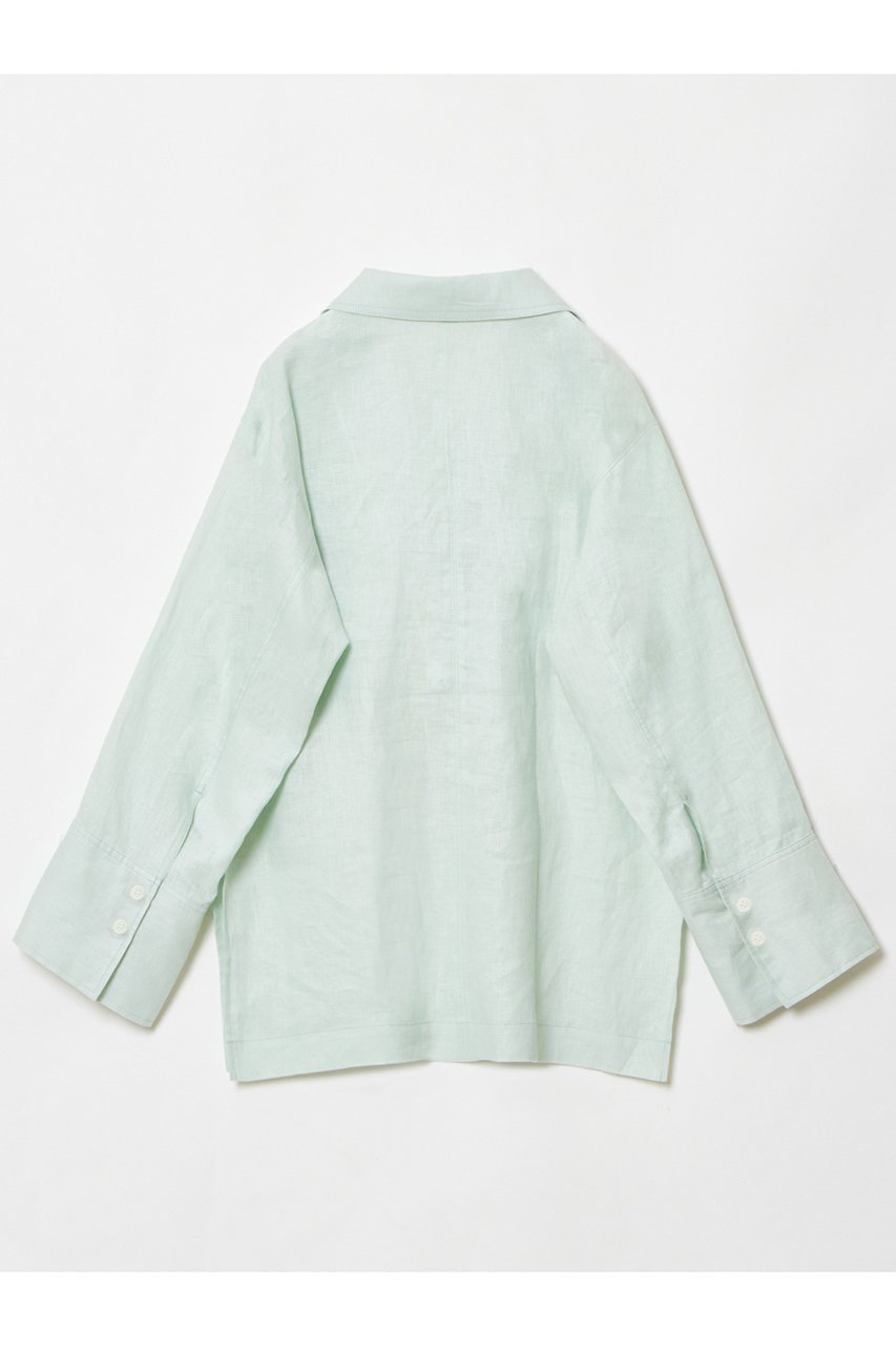 【アルアバイル/allureville】のリネンプルオーバーシャツ 人気、トレンドファッション・服の通販 founy(ファニー) 　ファッション　Fashion　レディースファッション　Fashion for Women　トップス・カットソー　Cut & Sew Tops　シャツ・ブラウス・オフィスカジュアル　Elegant Blouses & Button-Ups　カジュアルプルオーバー・ニットトップス　Pullovers & Knit Tops / Casual Pullovers　スリーブ　Sleeve, Long Sleeve / Short Sleeve　リネン　Linen, Linen Fabric　ロング　Long, Long-Length　再入荷　Restock / Back in Stock　夏　Summer　春　Spring　S/S・春夏　SS, Spring/Summer, Warm Season　other-2|ID: prp329100004369562 ipo3291000000032705512