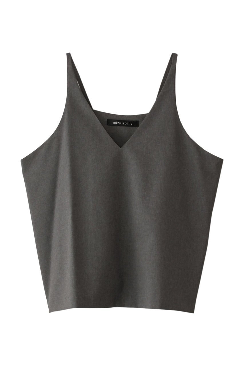 【ミズイロ インド/mizuiro ind】のcamisole vest ベスト インテリア・キッズ・メンズ・レディースファッション・服の通販 founy(ファニー) 　ファッション　Fashion　レディースファッション　Fashion for Women　アウター　Coat / Outerwear Collection　レディースジャケット・軽アウター　Jackets　ジャケット　Jacket, Outerwear　フェミニン　Feminine, Girly　ベスト　Vest, Waistcoat　再入荷　Restock / Back in Stock　春　Spring　gray|ID: prp329100004369564 ipo3291000000032717273
