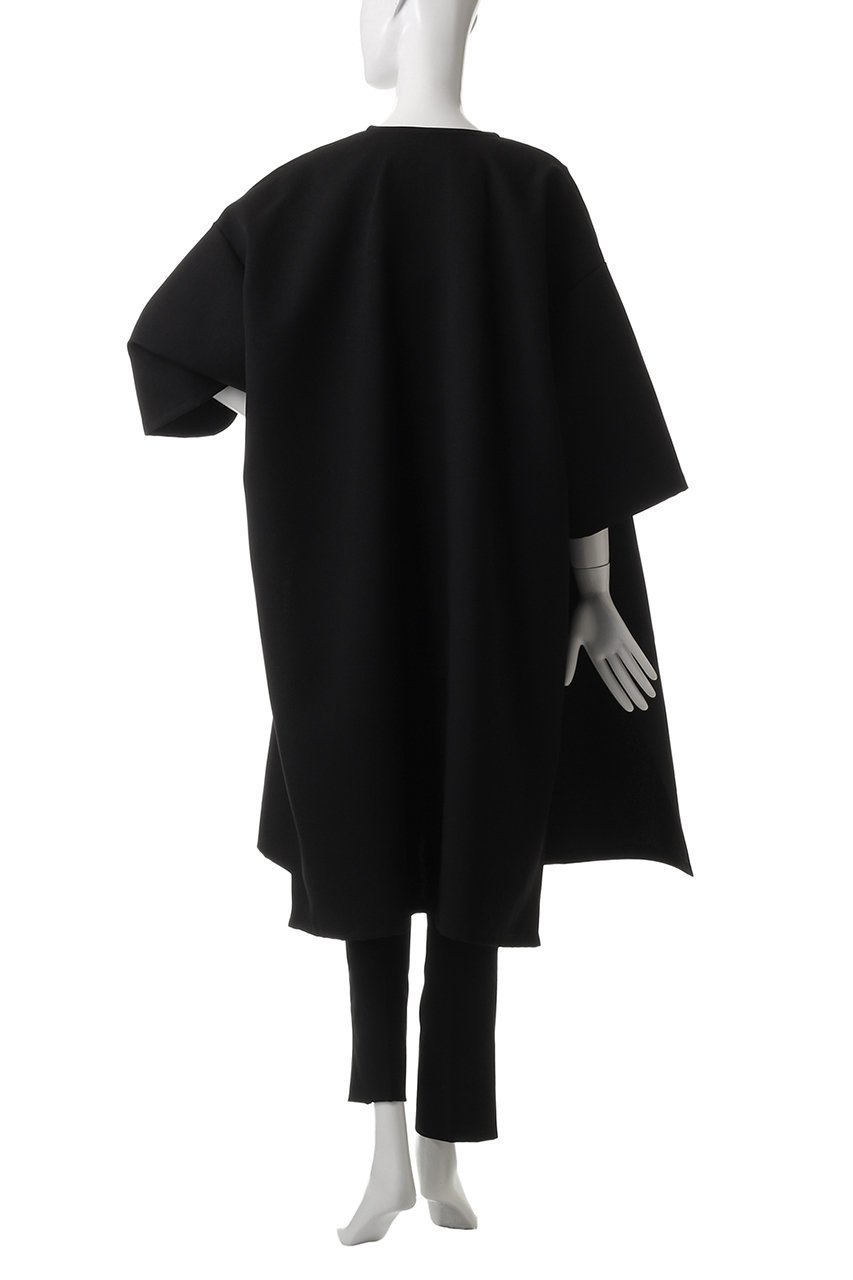【ミズイロ インド/mizuiro ind】のno collar half slv CT コート 人気、トレンドファッション・服の通販 founy(ファニー) 　ファッション　Fashion　レディースファッション　Fashion for Women　アウター　Coat / Outerwear Collection　コート・ロングコート・ピーコート　Long Coats, Peacoats & More　スリット　Slit, Slit Detail　ロング　Long, Long-Length　ワイド　Wide, Wide Fit　other-4|ID: prp329100004369565 ipo3291000000032932945