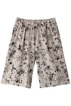 【ミズイロ インド/mizuiro ind】のrayon linen print short PT パンツ black|ID: prp329100004369566 ipo3291000000032926541