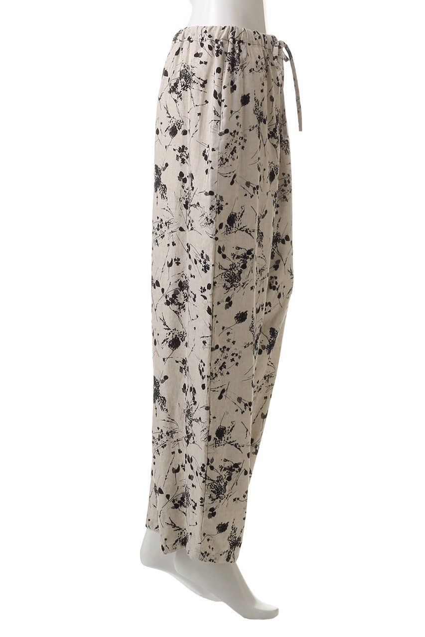 【ミズイロ インド/mizuiro ind】のrayon linen print easy PT パンツ 人気、トレンドファッション・服の通販 founy(ファニー) 　ファッション　Fashion　レディースファッション　Fashion for Women　パンツ　Pants & Trousers　シンプル　Simple, Minimal　プリント　Print, Printed Pattern　モダン　Modern, Contemporary　モノトーン　Monotone, Black and White　リネン　Linen, Linen Fabric　ワイド　Wide, Wide Fit　other-3|ID: prp329100004369567 ipo3291000000032926650