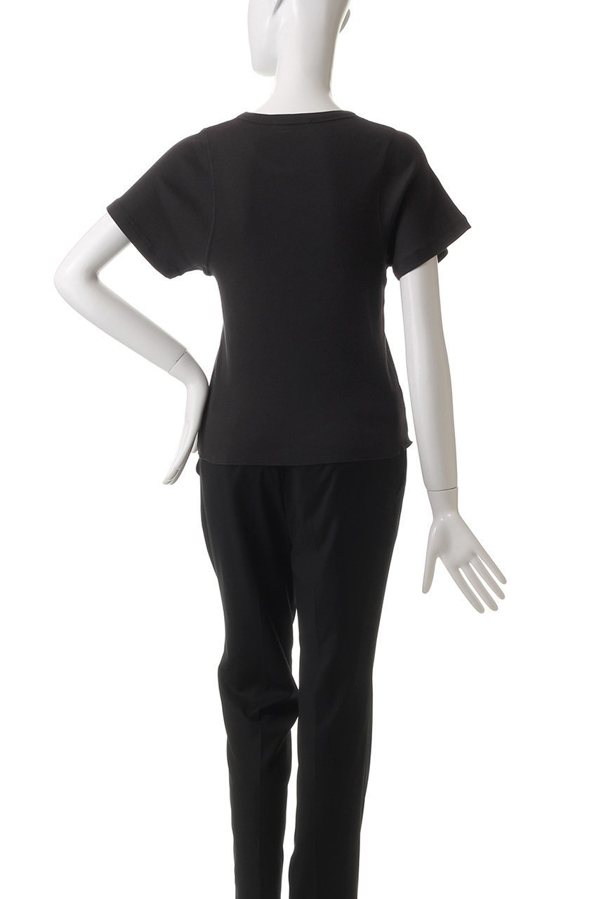【エリオポール/heliopole】の【TICCA】テレコTシャツ 人気、トレンドファッション・服の通販 founy(ファニー) 　ファッション　Fashion　レディースファッション　Fashion for Women　トップス・カットソー　Cut & Sew Tops　シャツ・ブラウス・オフィスカジュアル　Elegant Blouses & Button-Ups　ロングTシャツ・Tシャツ　Longline T-Shirts & Tees　カットソー・ベーシックTシャツ　Cut-and-Sewn Tops / Stretch Tees & Basics　インナー　Innerwear　エレガント 上品　Elegant　ショート　Short, Short Length　スリーブ　Sleeve, Long Sleeve / Short Sleeve　テレコ　Ribbed, Rib Stitch　フィット　Fit, Slim Fit　ベーシック　Basic, Essential　ワーク　Workwear, Utility Style　半袖　Short Sleeve, Half Sleeve　other-4|ID: prp329100004369569 ipo3291000000032876778