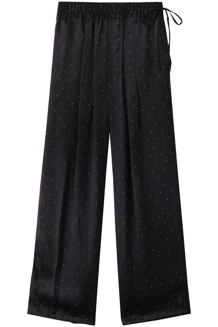 【エリオポール/heliopole】の【TICCA】SILK EASY パンツ インテリア・キッズ・メンズ・レディースファッション・服の通販 founy(ファニー) https://founy.com/ ファッション Fashion レディースファッション Fashion for Women パンツ Pants & Trousers なめらか Smooth, Silky Texture エレガント 上品 Elegant シルク Silk, 100% Silk ドット Polka Dot, Dot Pattern ベーシック Basic, Essential ワーク Workwear, Utility Style |ID: prp329100004369573 ipo3291000000032926773