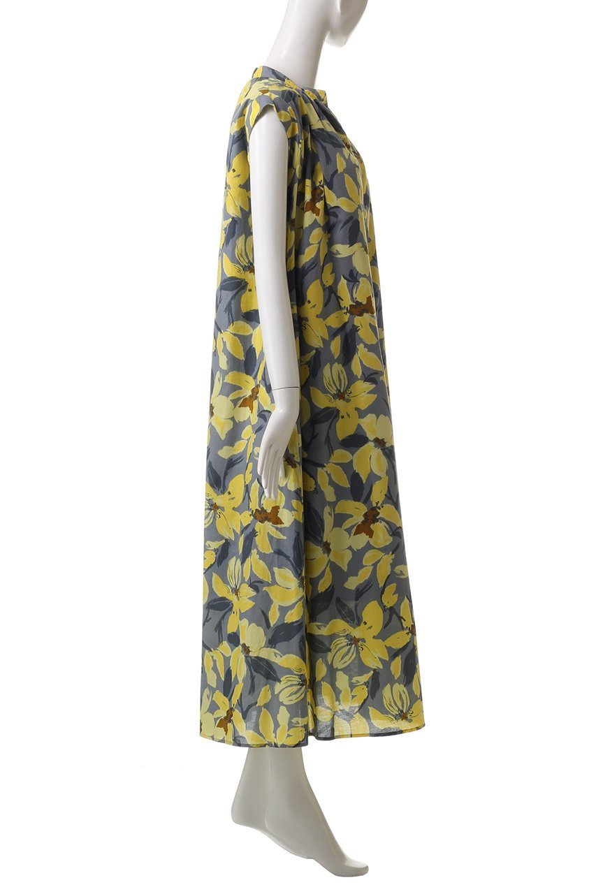 【エリオポール/heliopole】の【THREE DOTS】PRINT SS ドレス 人気、トレンドファッション・服の通販 founy(ファニー) 　ファッション　Fashion　レディースファッション　Fashion for Women　ワンピース　Dresses　フォーマル・パーティードレス・結婚式用ドレス　Elegant & Casual Dresses　チュニック　Tunic Tops & Dresses　シアー　Sheer, See-Through　チュニック　Tunic, Long Top　ドレス　Dress, One-Piece　フラワー　Flower, Floral　ロング　Long, Long-Length　夏　Summer　春　Spring　S/S・春夏　SS, Spring/Summer, Warm Season　other-3|ID: prp329100004369574 ipo3291000000032868974