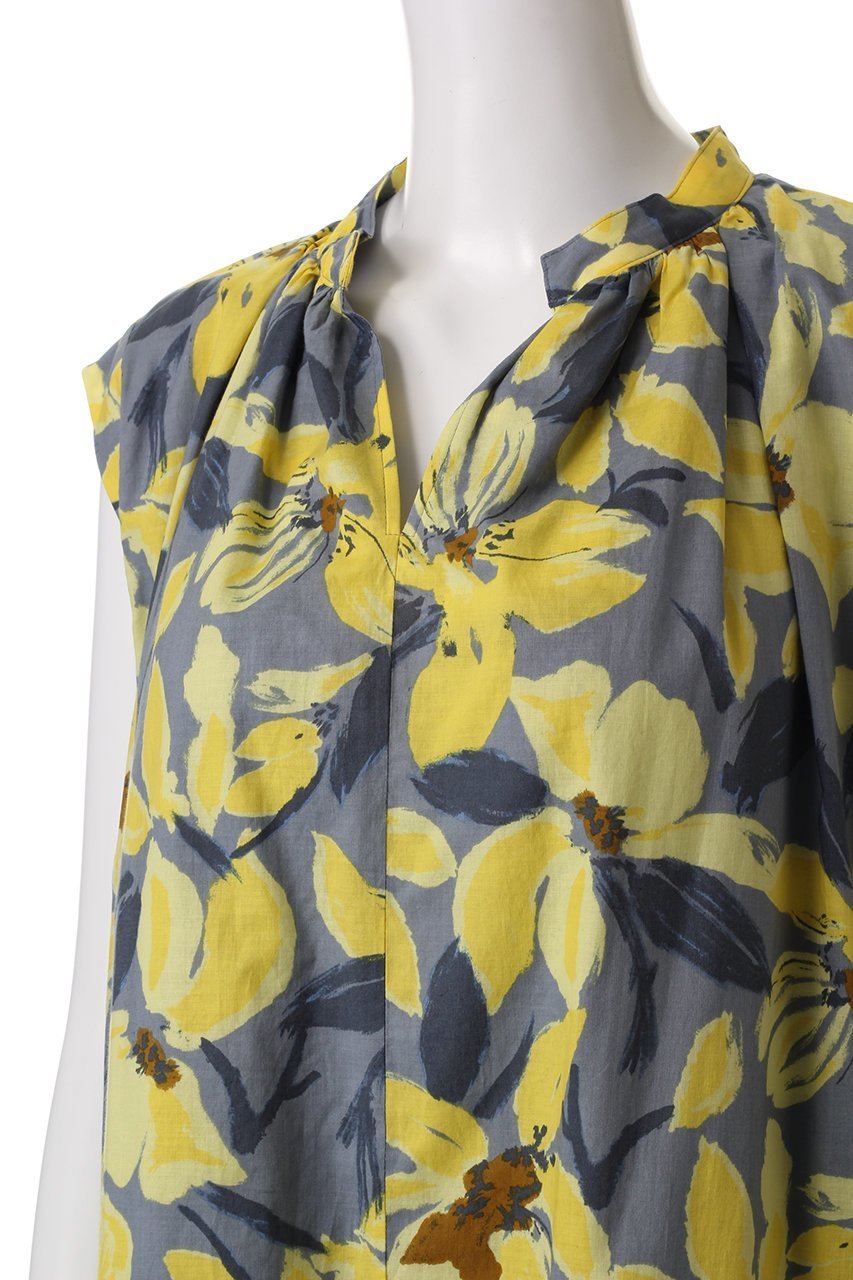 【エリオポール/heliopole】の【THREE DOTS】PRINT SS ドレス 人気、トレンドファッション・服の通販 founy(ファニー) 　ファッション　Fashion　レディースファッション　Fashion for Women　ワンピース　Dresses　フォーマル・パーティードレス・結婚式用ドレス　Elegant & Casual Dresses　チュニック　Tunic Tops & Dresses　シアー　Sheer, See-Through　チュニック　Tunic, Long Top　ドレス　Dress, One-Piece　フラワー　Flower, Floral　ロング　Long, Long-Length　夏　Summer　春　Spring　S/S・春夏　SS, Spring/Summer, Warm Season　other-5|ID: prp329100004369574 ipo3291000000032868985