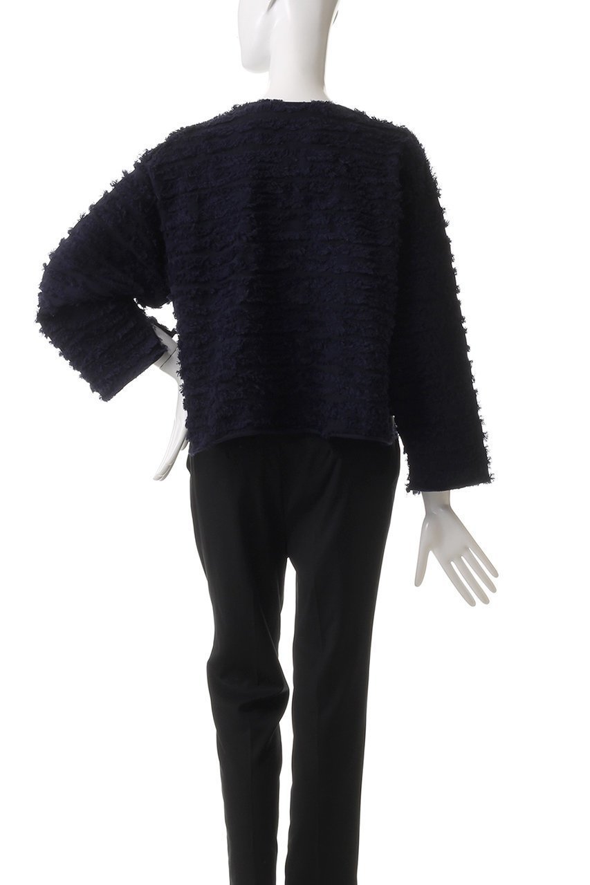 【エリオポール/heliopole】の【THREE DOTS】フリンジジャケット 人気、トレンドファッション・服の通販 founy(ファニー) 　ファッション　Fashion　レディースファッション　Fashion for Women　アウター　Coat / Outerwear Collection　レディースジャケット・軽アウター　Jackets　ショート　Short, Short Length　ジャケット　Jacket, Outerwear　パーティ　Party, Party Style　フリンジ　Fringe, Tassel　ボーダー　Border, Stripe　other-4|ID: prp329100004369576 ipo3291000000032912363