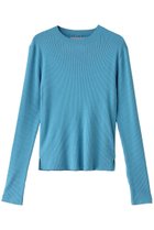 【ヒューエルミュージアム/hueLe Museum】の【hLM】ウォシャブルシルクニットプルオーバー ブルー|ID: prp329100004369577 ipo3291000000035003437