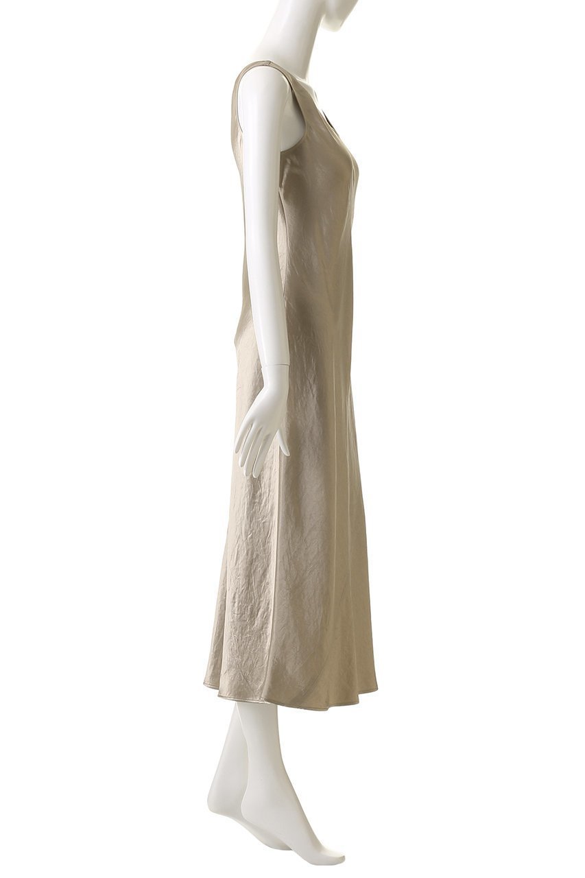 【マックスマーラ/Max Mara】の【MM】TALETE サテンノースリーブドレス 人気、トレンドファッション・服の通販 founy(ファニー) 　ファッション　Fashion　レディースファッション　Fashion for Women　ワンピース　Dresses　フォーマル・パーティードレス・結婚式用ドレス　Elegant & Casual Dresses　チュニック　Tunic Tops & Dresses　クラシック　Classic, Timeless Style　サテン　Satin, Glossy Fabric　シューズ　Shoes, Footwear　チュニック　Tunic, Long Top　ドレス　Dress, One-Piece　ノースリーブ　Sleeveless, No-Sleeve　ロング　Long, Long-Length　other-3|ID: prp329100004369584 ipo3291000000032881969
