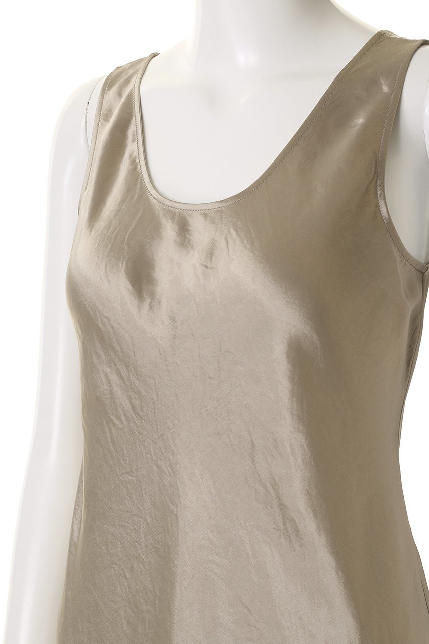 【マックスマーラ/Max Mara】の【MM】TALETE サテンノースリーブドレス 人気、トレンドファッション・服の通販 founy(ファニー) 　ファッション　Fashion　レディースファッション　Fashion for Women　ワンピース　Dresses　フォーマル・パーティードレス・結婚式用ドレス　Elegant & Casual Dresses　チュニック　Tunic Tops & Dresses　クラシック　Classic, Timeless Style　サテン　Satin, Glossy Fabric　シューズ　Shoes, Footwear　チュニック　Tunic, Long Top　ドレス　Dress, One-Piece　ノースリーブ　Sleeveless, No-Sleeve　ロング　Long, Long-Length　other-5|ID: prp329100004369584 ipo3291000000032881980