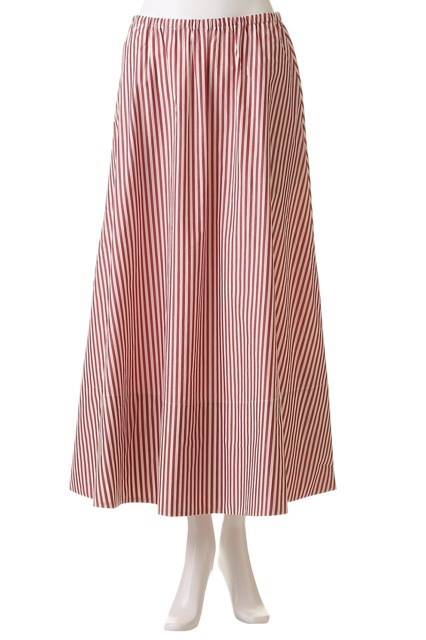 【バイ マレーネ ビルガー/BY MALENE BIRGER】のPHEOBES ストライプフレアスカート 人気、トレンドファッション・服の通販 founy(ファニー) 　ファッション　Fashion　レディースファッション　Fashion for Women　スカート　Skirts　Aライン・フレアスカート　A-Line & Flared Skirts　ロングスカート　Long Skirts / Maxi & Midi Skirts　ストライプ　Stripe, Striped Pattern　フェミニン　Feminine, Girly　フレア　Flare, Flared　ロング　Long, Long-Length　other-2|ID: prp329100004369589 ipo3291000000032825640