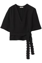 【バイ マレーネ ビルガー/BY MALENE BIRGER】のULLAS ハーフスリーブプルオーバー ブラック|ID: prp329100004369592 ipo3291000000032694543